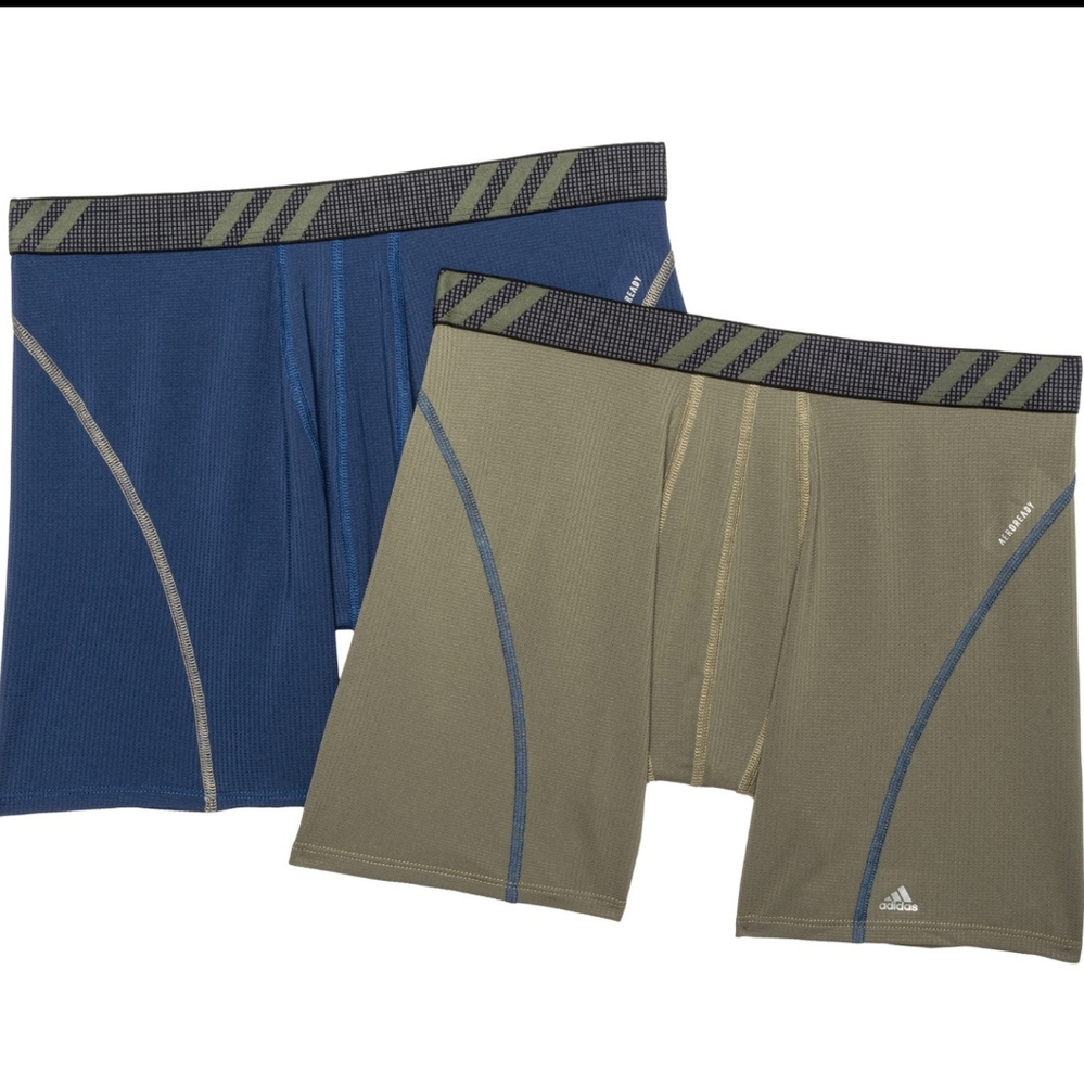 💙Adidas 2 Pack Aeroready Men's Boxer Briefs